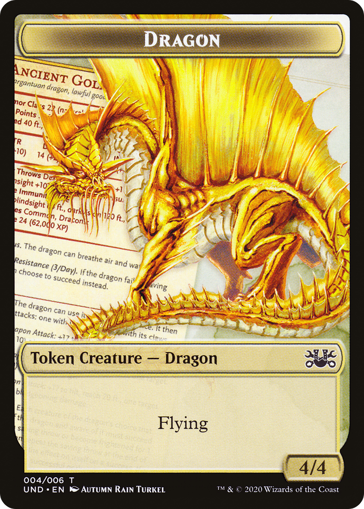 Image of Dragon (TUND-004) - Unsanctioned Tokens