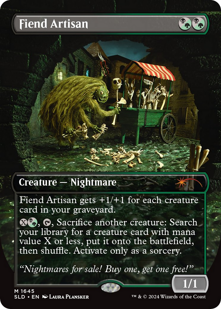 Image of Fiend Artisan (SLD-1645) - Secret Lair Drop (Borderless)