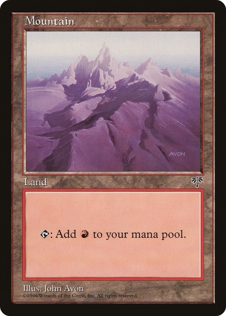 Image of Mountain (Purple) (MIR-) - Mirage