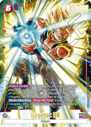 Image of Gogeta : BR - FB09-007 (Alternate Art) (FB09-007) - Dual Evolution Holofoil