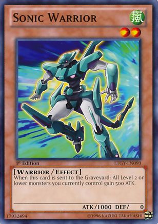 Image of Sonic Warrior (LTGY-EN090) - Lord of the Tachyon Galaxy Unlimited
