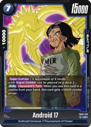 Image of Android 17 - FB09-029 (FB09-029) - Dual Evolution
