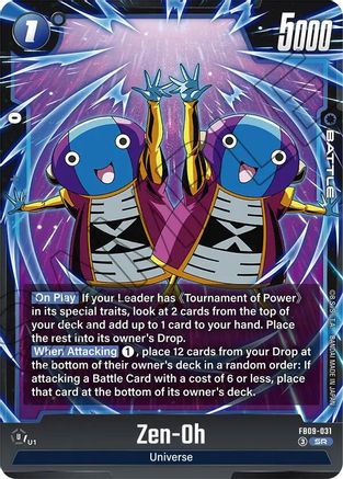 Image of Zen-Oh - FB09-031 (FB09-031) - Dual Evolution Holofoil