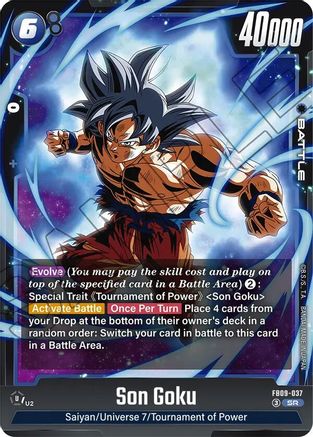 Image of Son Goku - FB09-037 (FB09-037) - Dual Evolution Holofoil