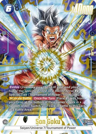 Image of Son Goku - FB09-037 (Alternate Art) (FB09-037) - Dual Evolution Holofoil