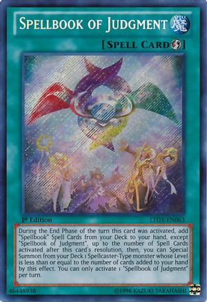 Image of Spellbook of Judgment (LTGY-EN063) - Lord of the Tachyon Galaxy 1st Edition