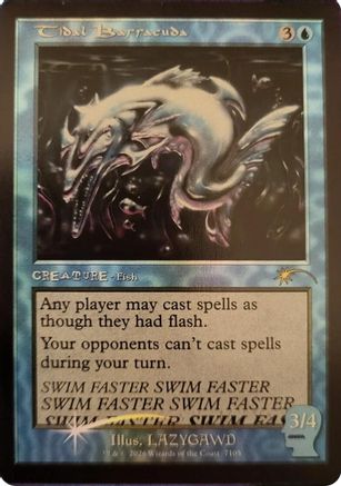 Image of Tidal Barracuda (SLD-7105) - Secret Lair Drop Series Foil