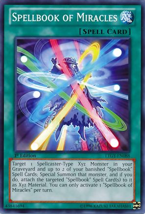 Image of Spellbook of Miracles (LTGY-EN088) - Lord of the Tachyon Galaxy Unlimited