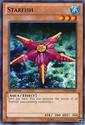 Image of Starfish (LTGY-EN009) - Lord of the Tachyon Galaxy 1st Edition