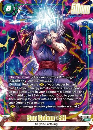 Image of Son Gohan : SH - FB09-060 (Alternate Art) (FB09-060) - Dual Evolution Holofoil