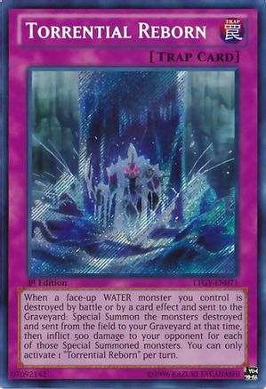 Image of Torrential Reborn (LTGY-EN071) - Lord of the Tachyon Galaxy 1st Edition