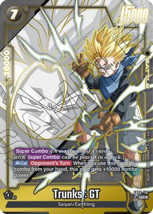 Image of Trunks : GT - FB09-110 (Alternate Art) (FB09-110) - Dual Evolution Holofoil