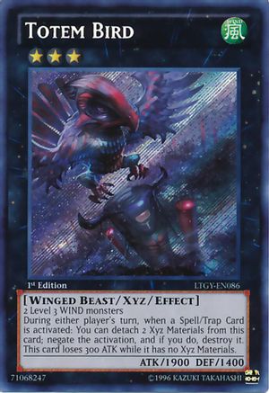 Image of Totem Bird (LTGY-EN086) - Lord of the Tachyon Galaxy Unlimited