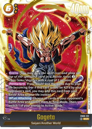 Image of Gogeta (FB09-122) - Dual Evolution Holofoil