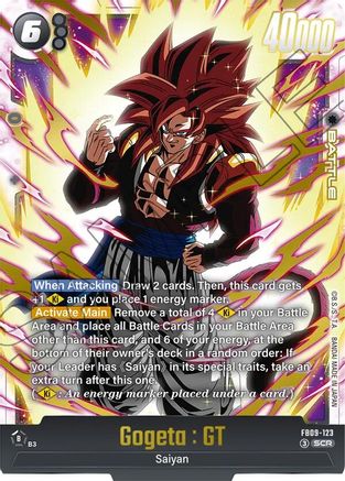 Image of Gogeta : GT - FB09-123 (FB09-123) - Dual Evolution Holofoil