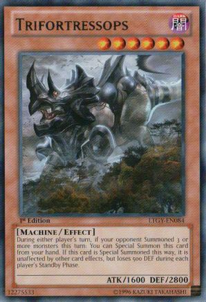 Image of Trifortressops (LTGY-EN084) - Lord of the Tachyon Galaxy Unlimited