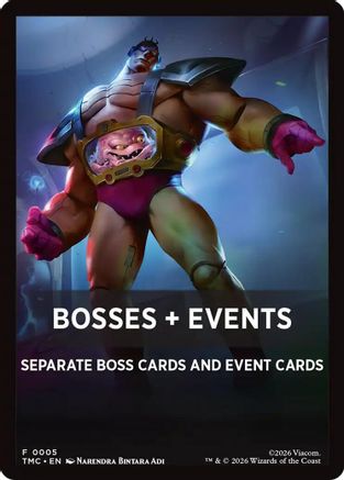 Image of Bosses + Events (TMC-005) - Commander: Teenage Mutant Ninja Turtles