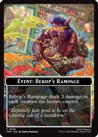 Image of Event: Bebop's Rampage (TMC-016) - Commander: Teenage Mutant Ninja Turtles