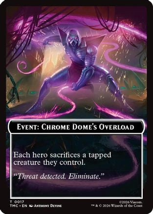 Image of Event: Chrome Dome's Overload (TMC-017) - Commander: Teenage Mutant Ninja Turtles