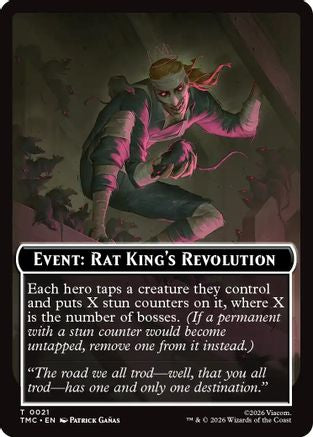 Image of Event: Rat King's Revolution (TMC-021) - Commander: Teenage Mutant Ninja Turtles