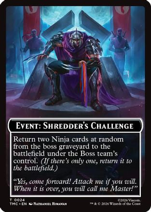 Image of Event: Shredder's Challenge (TMC-024) - Commander: Teenage Mutant Ninja Turtles
