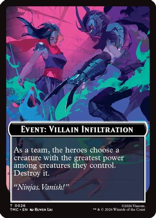 Image of Event: Villain Infiltration (TMC-026) - Commander: Teenage Mutant Ninja Turtles