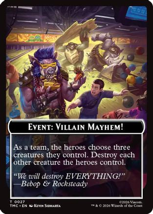 Image of Event: Villain Mayhem! (TMC-027) - Commander: Teenage Mutant Ninja Turtles
