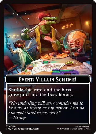 Image of Event: Villain Scheme! (TMC-028) - Commander: Teenage Mutant Ninja Turtles