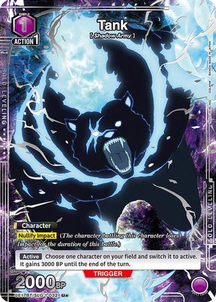 Image of Tank (U*) (UE17BT/SLG-1-032) - UE17BT SOLO LEVELING Foil