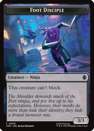 Image of Foot Disciple (TMC-030) - Commander: Teenage Mutant Ninja Turtles