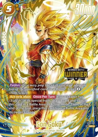 Image of Son Goku - FS11-07 (Ultimate Battle 2026 Vol.1 Winner) (FS11-07) - Tournament and Championship Promos Holofoil