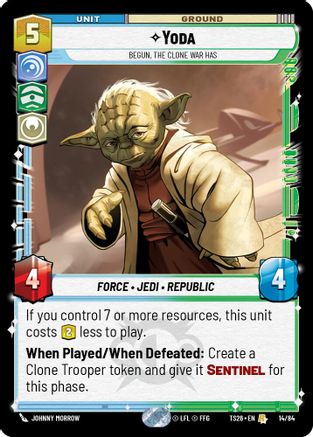 Image of Yoda - Begun, the Clone War Has (14/84) - Twin Suns