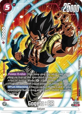 Image of Gogeta : BR (Tournament Pack 10) (FP-070) - Tournament and Championship Promos Holofoil