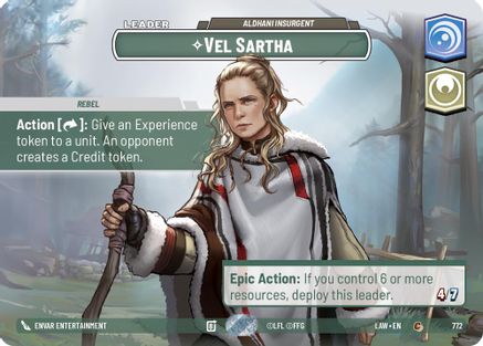 Image of Vel Sartha - Aldhani Insurgent (Showcase) (772) - A Lawless Time Foil