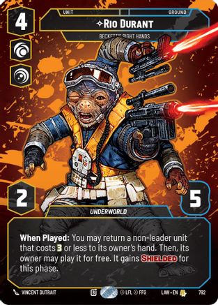 Image of Rio Durant - Beckett's Right Hands (Prestige) (792) - A Lawless Time