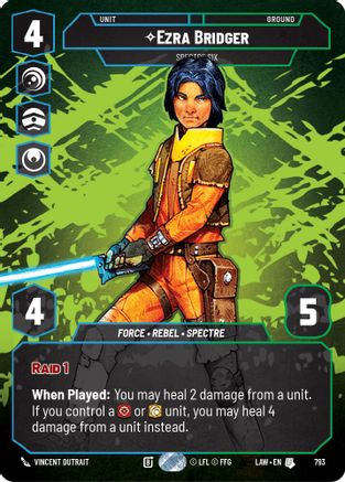 Image of Ezra Bridger - Spectre Six (Prestige) (793) - A Lawless Time