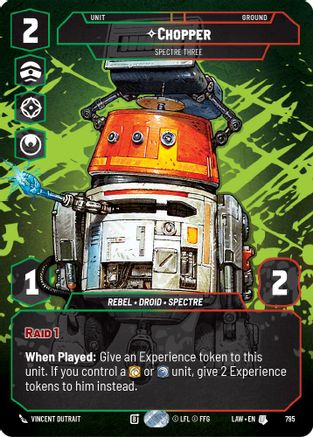 Image of Chopper - Spectre Three (Prestige) (795) - A Lawless Time