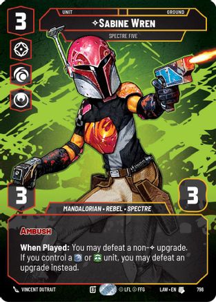 Image of Sabine Wren - Spectre Five (Prestige) (796) - A Lawless Time