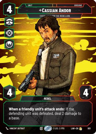 Image of Cassian Andor - Everything for the Rebellion (Prestige) (801) - A Lawless Time