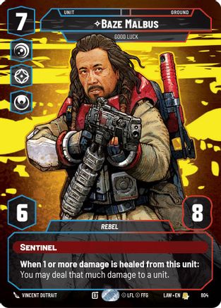 Image of Baze Malbus - Good Luck (Prestige) (804) - A Lawless Time
