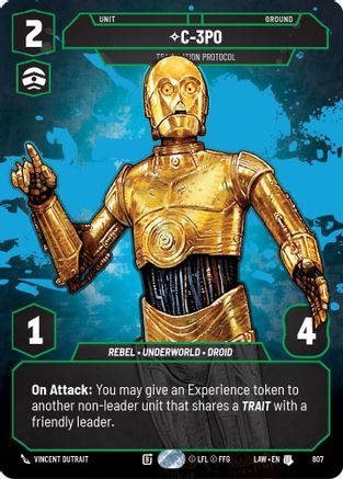 Image of C-3PO - Translation Protocol (Prestige) (807) - A Lawless Time