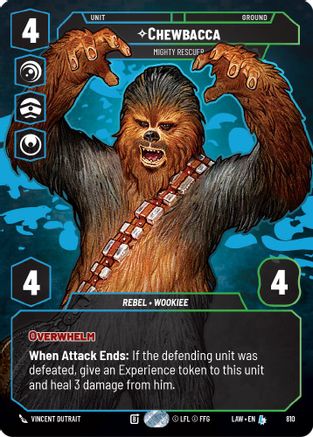 Image of Chewbacca - Mighty Rescuer (Prestige) (810) - A Lawless Time