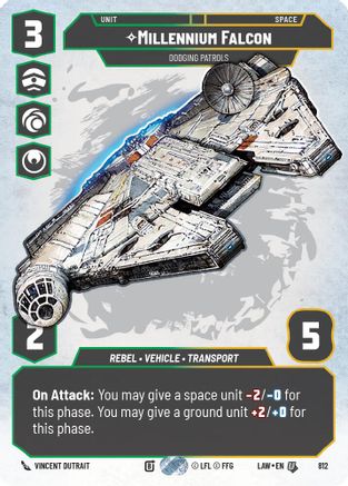 Image of Millennium Falcon - Dodging Patrols (Prestige) (812) - A Lawless Time