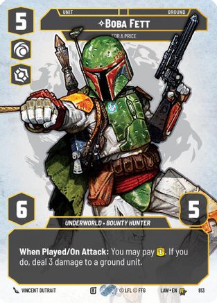 Image of Boba Fett - For a Price (Prestige) (813) - A Lawless Time