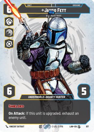 Image of Jango Fett - Wily Mercenary (Prestige) (817) - A Lawless Time