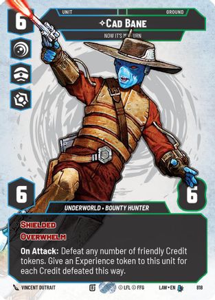 Image of Cade Bane - Now It's My Turn (Prestige) (818) - A Lawless Time
