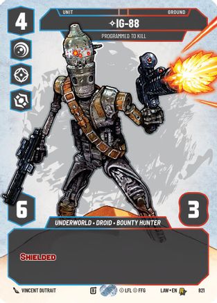 Image of IG-88 - Programmed to Kill (Prestige) (821) - A Lawless Time