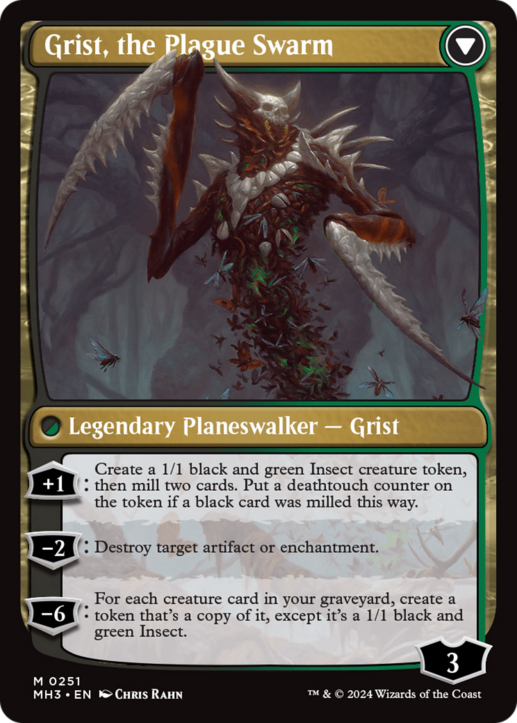 Image of Grist, Voracious Larva (MH3-251) - Modern Horizons 3