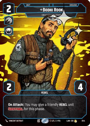Image of Bodhi Rook - Creating a Diversion (Prestige Foil) (844) - A Lawless Time Foil
