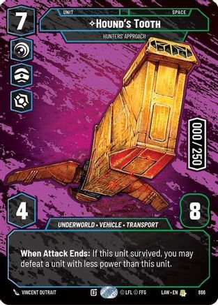 Image of Hound's Tooth - Hunters' Approach (Serialized) (866) - A Lawless Time Foil